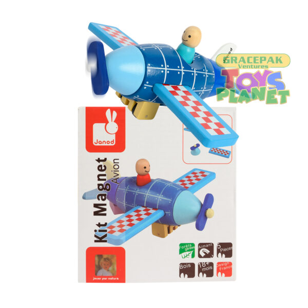 Avion Janod Kit Magnet – Airplane