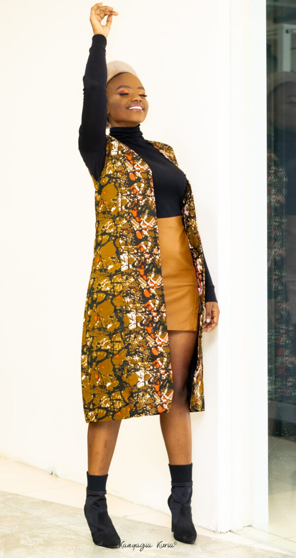 The Bantu Sleeveless Kimono