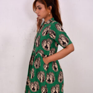 Radhe Krishna Cotton Dress 2